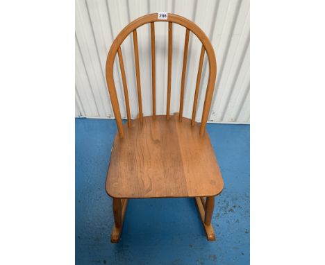 Ercol child's rocking chair, 16"w x 28"d x 28"h