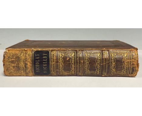Dickens, Charles, The Life and Adventures of Nicholas Nickleby, first issue, first edition, Chapman and Hall, London, 1839, i