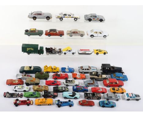 Quantity of Play worn Diecast models cars, including matchbox lesney models, superfast and specials, with corgi toys, rover 2