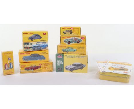 Quantity of Dinky toys Atlas editions sealed boxed diecast models, including, 24V Buick roadmaster with certificate, coupe Bo