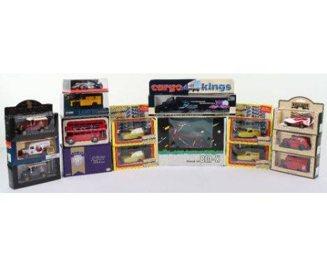 Mixed Diecast commercial vehicles collection, including, Minichamps 530974310 McClaren MP4/12, Corgi, 07403 AA land rover, CC