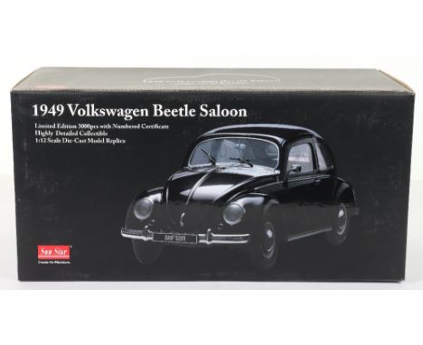 Sun Star 1:12 scale 1949 Volkswagen Beetle Saloon, limited edition of 3000, complete in box with inner packing, excellent con