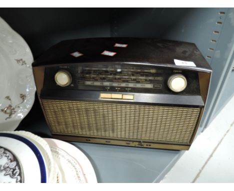 A vintage valve radio by Bush type VHF 80