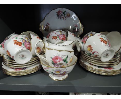 A vintage part teas service by Royal Albert in the Lady Angela patternGood condition very little wear, alll firsts no scratch
