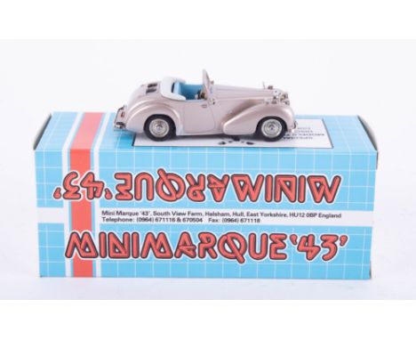 Mini Marque'43 metal scale model, Triumph Roadster No. 2, boxed.