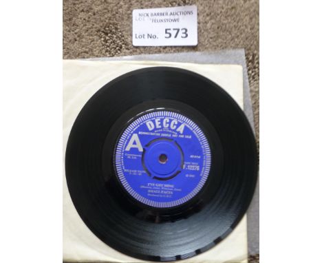Records : Small Faces 'I've Got Mine' - Decca - F12276 - 7" Demo 1965 - fine condition barely played