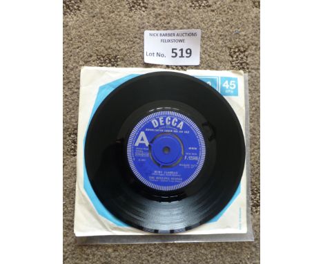 Records : Rolling Stones - 'Ruby Tuesday' F12546 - Decca - 7" Demo - nice item &amp; in great condition - barely played excel