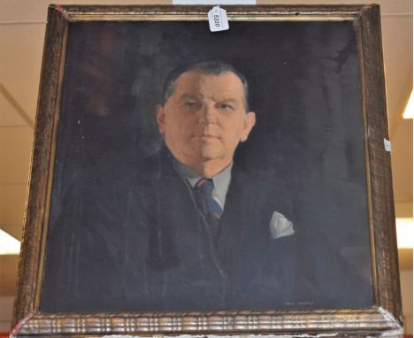 Van JonesPortrait of a Gentleman, c.1930signed, oil on board, 59cm x 49cm, framed