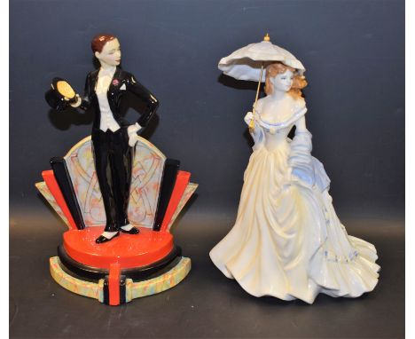 A Kevin Francis Bloomsbury Bo, Second in the Ritzy Girls Series,  limited edition figure, 76/750; a Royal Worcester Charlotte