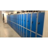 29 x Probe Blue Lockers 2 Individual Large Lockers Per Set