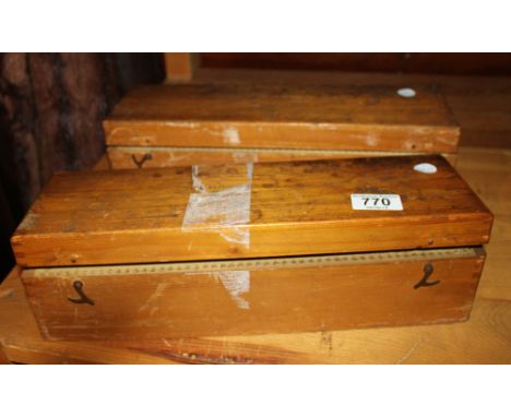 Two boxes of fifty Magic lantern slides including steam ships, military training etc