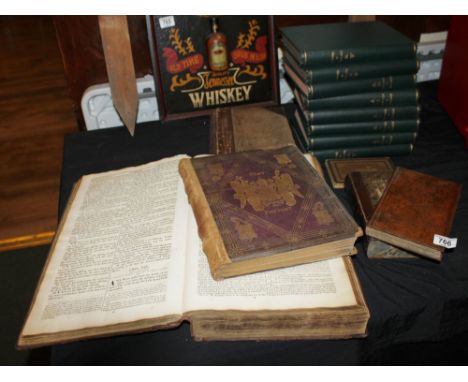 Quantity of vintage hardback books