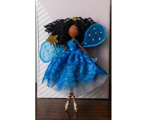 A Fairy made from the fabric from Brenda Edward’s bra &amp; additional materials. Approx size H 17 cm x W 13cm All the procee