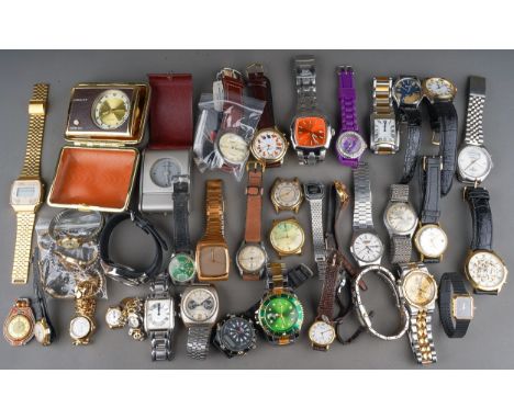 None working assorted quartz and mechanical watches including Timex, Citizen, Seconda, Oris, systema, Rotary, Seiko etc. (1 b