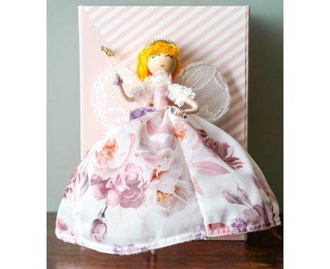 A Fairy made from the fabric from Linda Robson’s bra &amp; additional materials. Approx size H 18 cm x W 16cm All the proceed