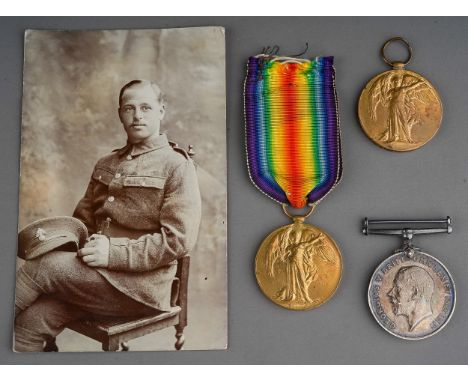 WWI medals to include 2 x War and a Victory awarded to: War to SR-9443 PTE W.TURNER R.FUSWar to T4-262746 DVR .G.BROWN A.S.CV