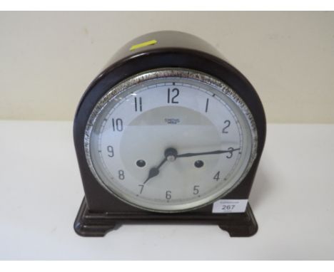 A VINTAGE SMITHS ENFIELD BAKER LIGHT MANTLE CLOCK 