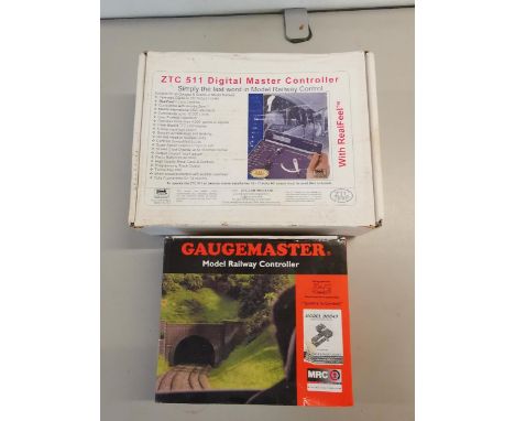A boxed ZTC 511 Digital Master Controller, together with a boxed Gaugemaster Railway Controller model DCC49 Location: 10.5 