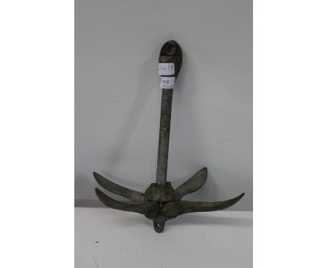 A vintage metal boat anchor (collapsible) 