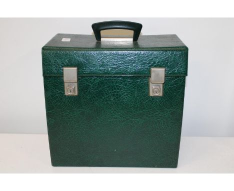 A vintage LP carrying case 