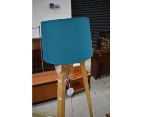 A modern designer standard lamp
