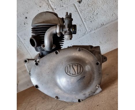 An NSU 250 engine, 64/268791, unknown condition 