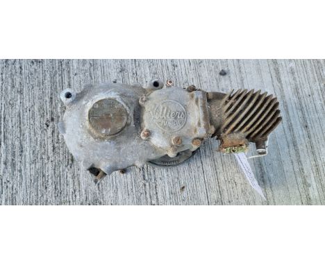 A Villiers Junior engine, as used in a WWII Wellbike, serial number SH12852. 
