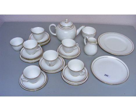 A Royal Worcester Contessa tea service in excellent condition.