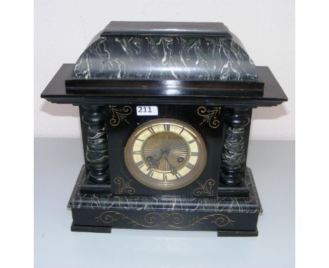 A Kienzle wooden cased mantle clock.