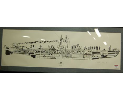 Andrew Wing - A Class, monochrome print