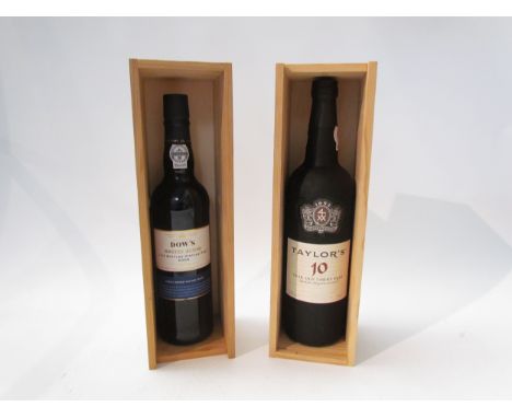 Taylor's 10 year Old Tawny Port. 2004 Dow's Master Blend Port (2) 