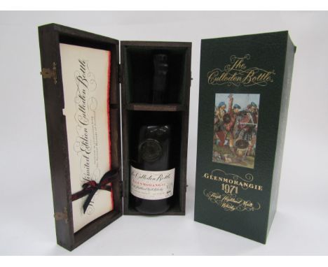 The Culloden Bottle Glenmorangie 1971 Single Highland Malt Scotch Whisky, boxed 