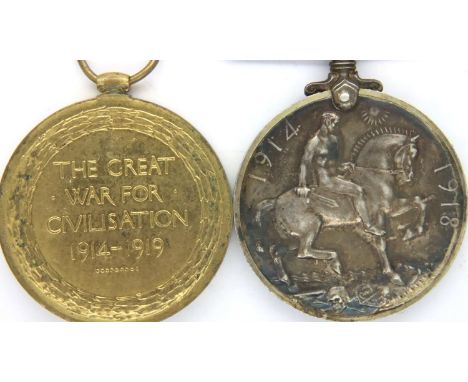 2083 PTE R Watson R Scots; WWI medal pair. P&amp;P Group 1 (£14+VAT for the first lot and £1+VAT for subsequent lots) 
