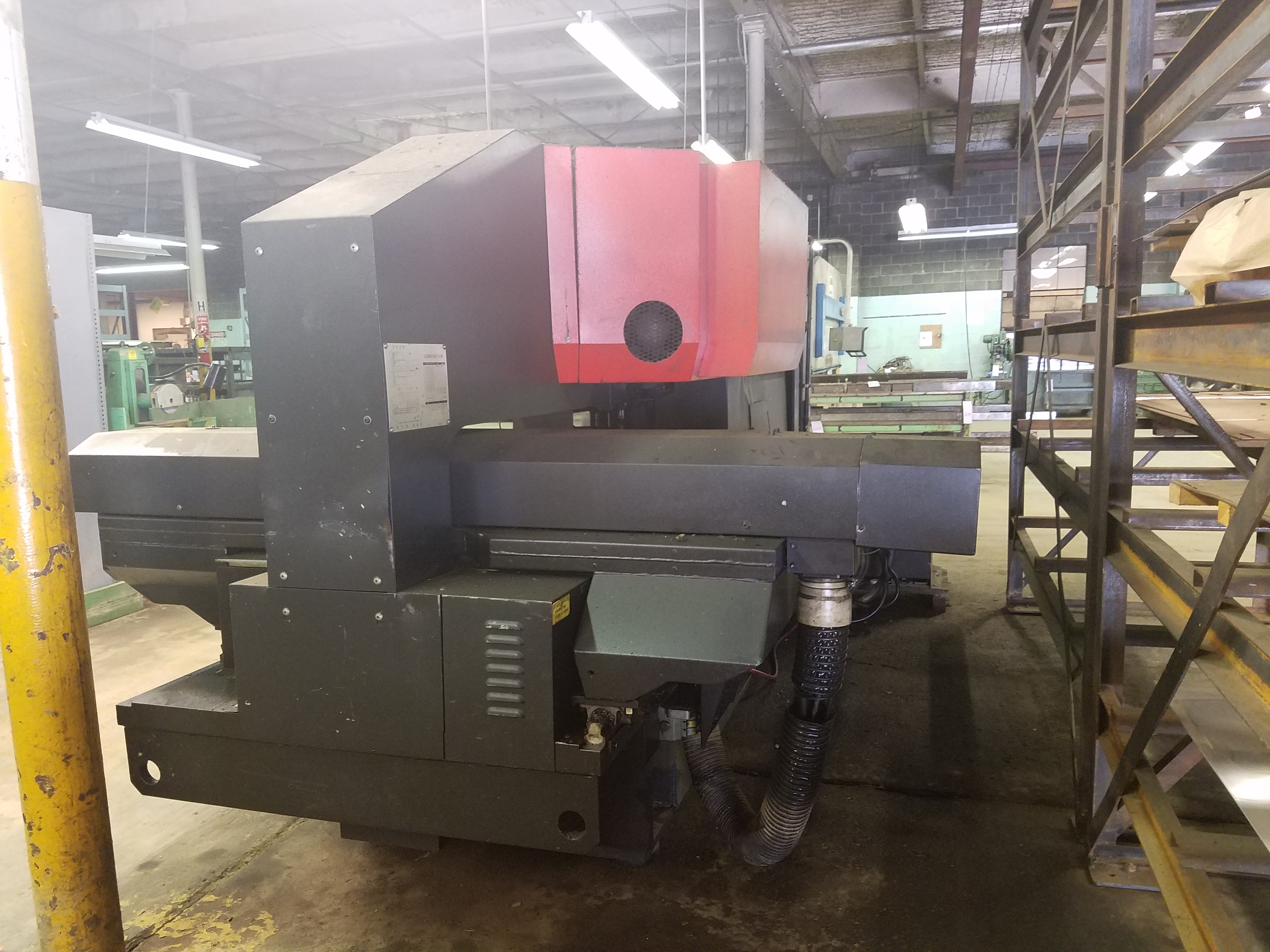 AMADA PEGA MO. 204040 TURRET PUNCH AMADA-FANUC-P 6M CNC CONTROLS, 20 ...