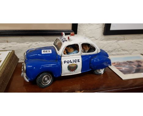 CERAMIC POLICE CAR