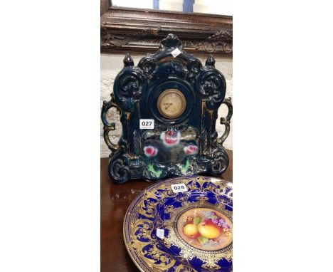 ANTIQUE CERAMIC CLOCK