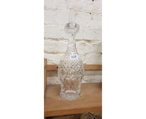 WATERFORD GLASS DECANTER