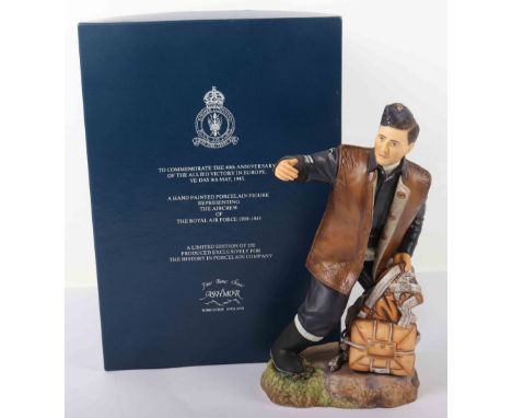 Ashmor Worcester figure Aircrew of the Royal Air Force, boxed