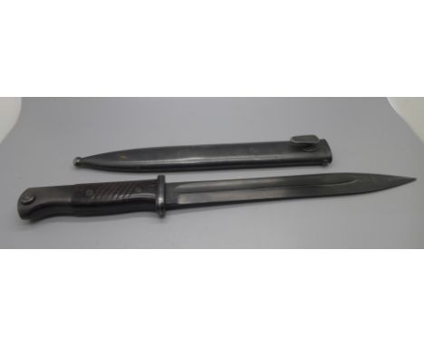 A WWII German Army K98 S84/88 bayonet 