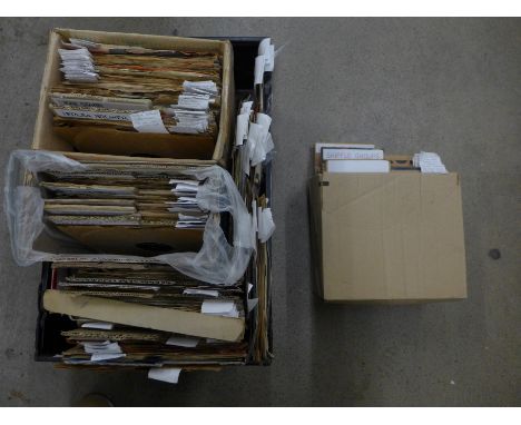78rpm records including Eddie Cochrane, Buddy Holly, skiffle, etc. 