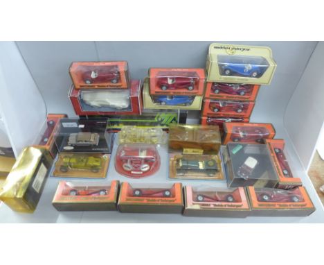Matchbox, Corgi and other die-cast model vehicles, boxed 