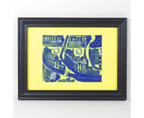 Grayson Perry, b1060, Gentrification cloth, 15 x 19cm