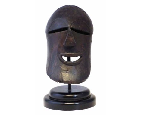 Songye helmet mask, 31cm high     All lots in this Tribal and African Art Sale are sold subject to V.A.T. Therefore £100 hamm