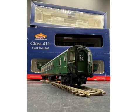 Bachmann Branchline 31-425A 4CEP EMU 7141 Late SR Multiple Unit Green. Tested Non Runner. (1750g) Condition: Train Pack - Goo