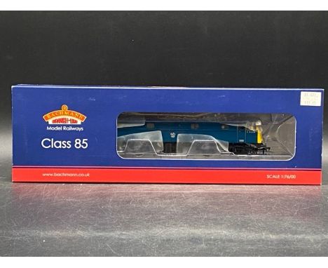 Bachmann Branchline 31-677 Class 85 (AL5) Bo-Bo Electric E3056 in BR Blue with single pantograph.(650g)From collection that a