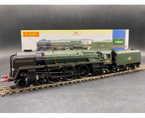 Hornby R3191 Class 8 4-6-2 71000 'Duke Of Gloucester' in BR Green with late crest - Special Edition with etched nameplates - 