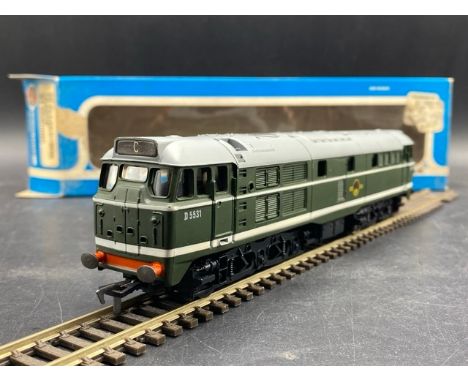 Airfix GMR (Great Model Railways) 54101-9 Class 31 D5531 in BR green - Tested Runner but noisy(400g) Condition: Locomotive - 