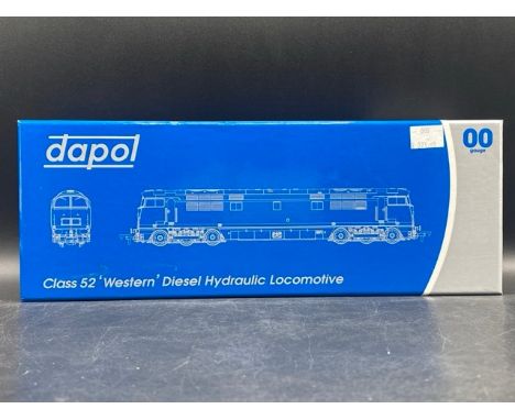 Dapol 4D-003-021D Class 52 'Western' D1009 "Western Invader" in BR maroon with small yellow panel - Digital fitted(1100g)Boxe