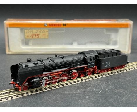 Arnold N 2510 Deutsche Reichsbahn 41 166 Steam locomotive - Tested Runner (200g) Condition: Locomotive - Fair Case - Fair