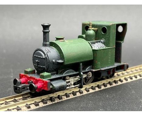 009/Narrow gauge Bachmann Skarloey Private Owner Fletcher Jennings Saddle Tank 0-4-2ST - Tested Runner(150g)Green weathered a
